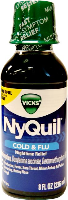 NYQUIL 8OZ COLD & FLU
