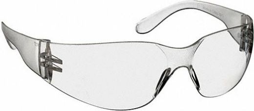 Safety Glasses Wrap Around Frame Clear