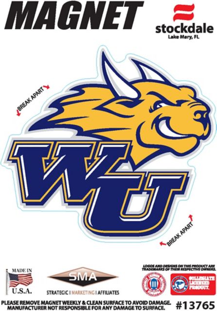 Webster University Gorloks 4 x 4 Magnet