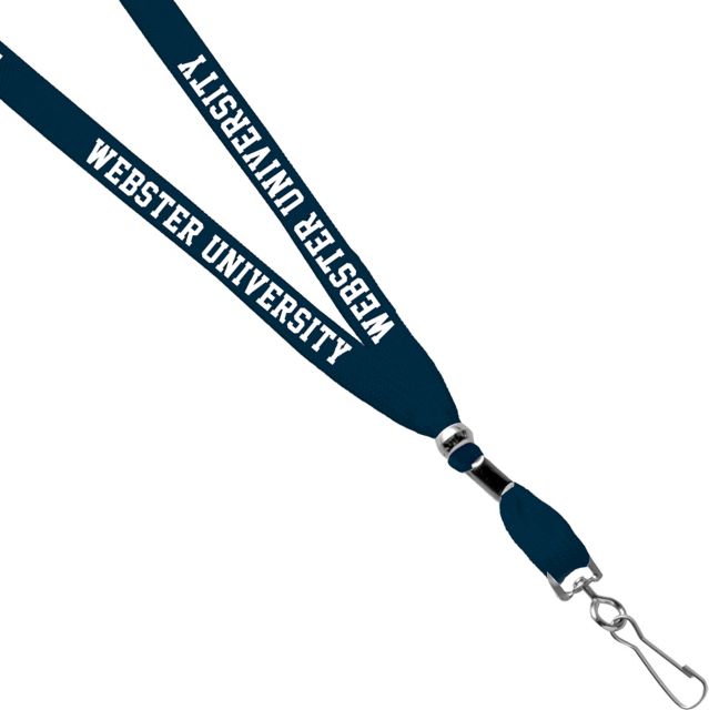Webster University 3-8'' J Hook Lanyard