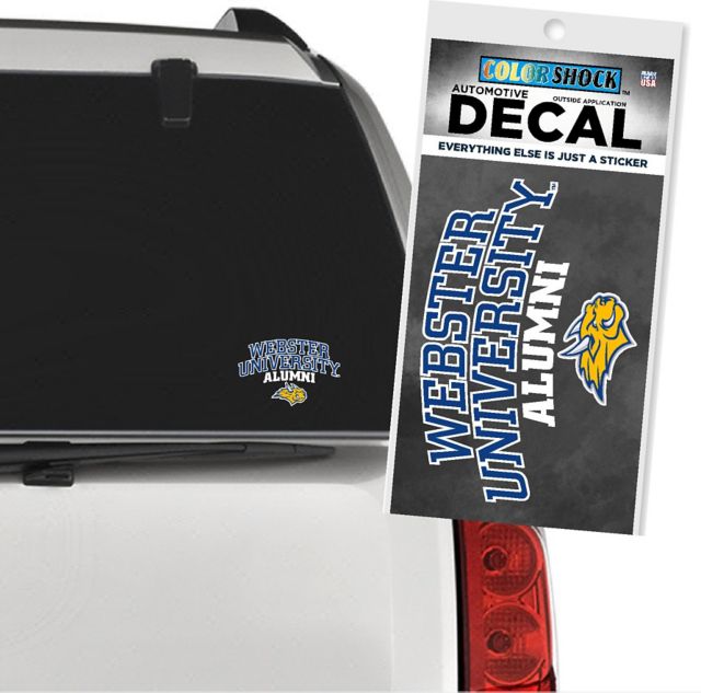Webster University Gorloks Alumni Decal