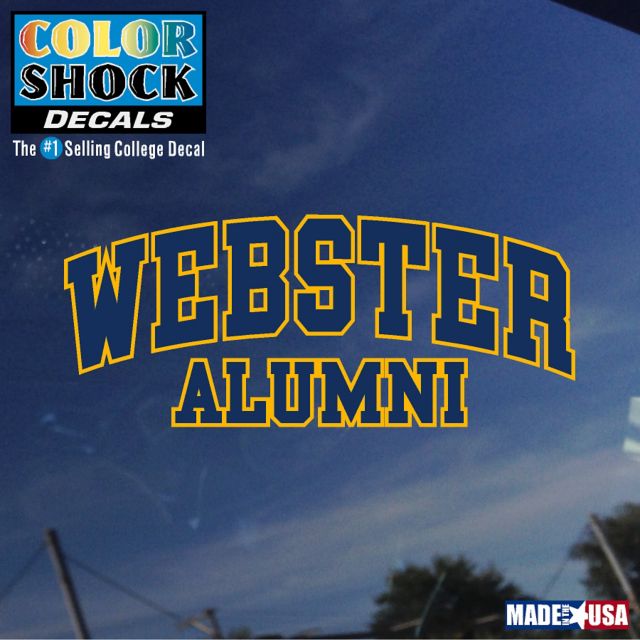 Webster Alumni Decal