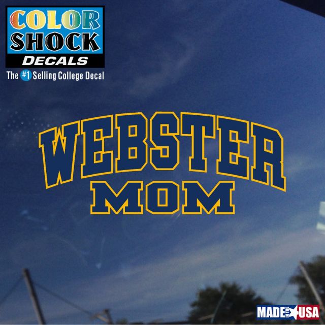 Webster University Mom Decal