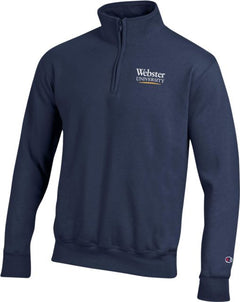 Webster University 1/4 Zip Powerblend Jacket
