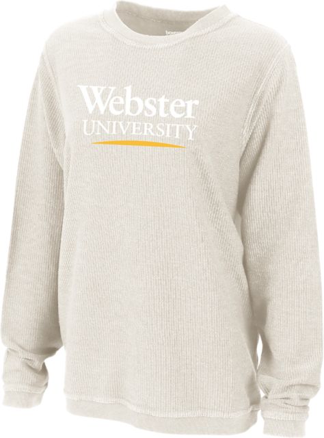 Webster University Women's Corduroy Crewneck Sweatshirt