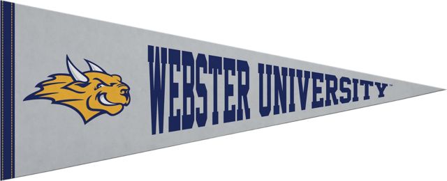 Webster University 12X30 Full Color Pennant