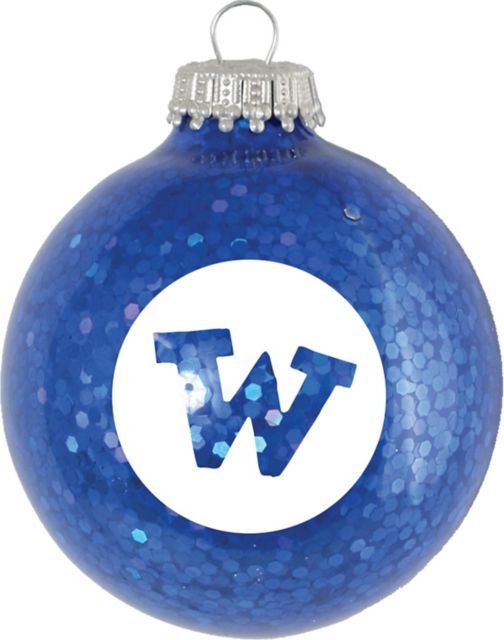 Webster University Gorloks Sparkle Ball Ornament