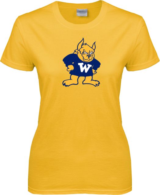 Webster Ladies T Shirt Vintage Mascot - ONLINE ONLY