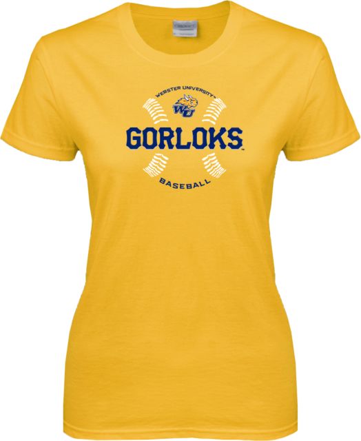 Webster Ladies T Shirt Baseball Seams Design - ONLINE ONLY