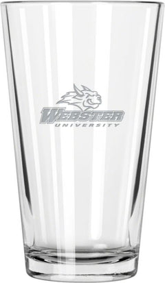 Webster Libbey Pint Glass 16oz Primary Mark  Engraved - ONLINE ONLY
