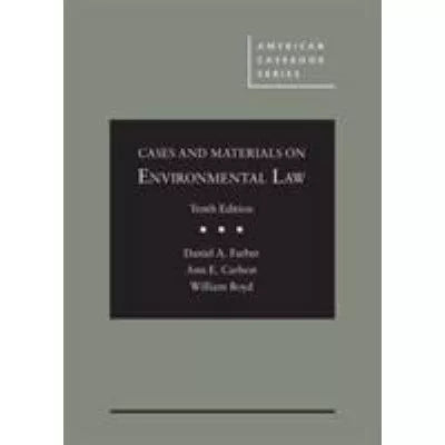 Environmental Law (Casebook)