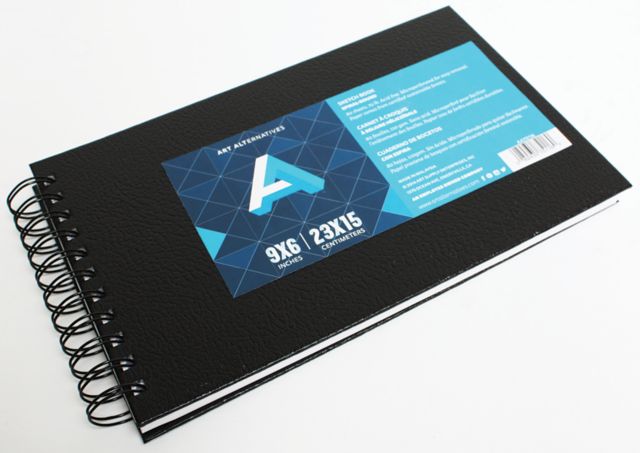 SKETCHBK WIRE PERF 9X6