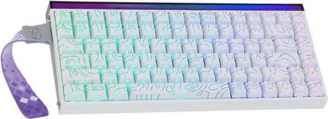 AULA Hero 84 HE Wired Magnetic Gaming Keyboard - White - ONLINE ONLY